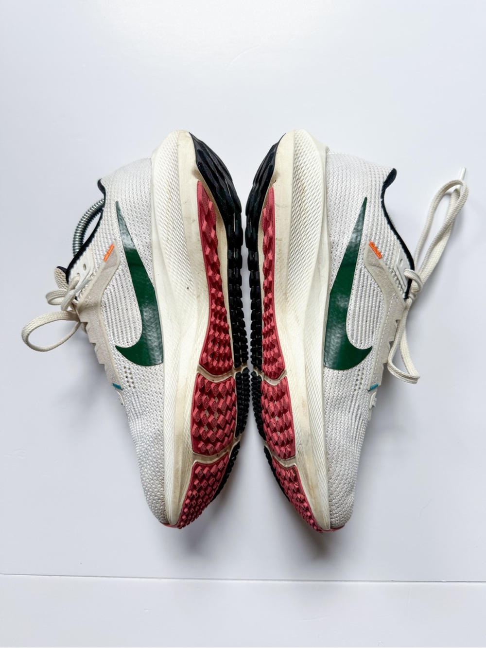 Nike Air Zoom Pegasus 40 Premium Running Shoes - Sail/Multicolor W7.5 - Picture 4 of 8